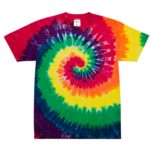 Embroidered Logo Tie-Dye Shirt