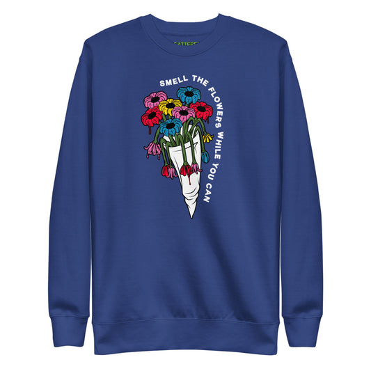 Scattered x Dripped Gawd "Flowers" Crewneck