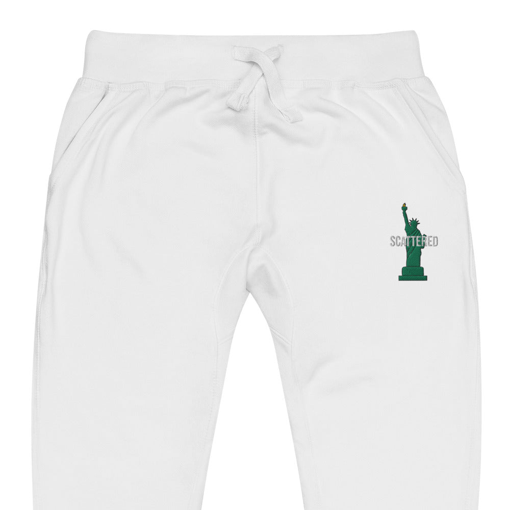 Statue of Liberty Logo Embroidered Premium Sweatpants
