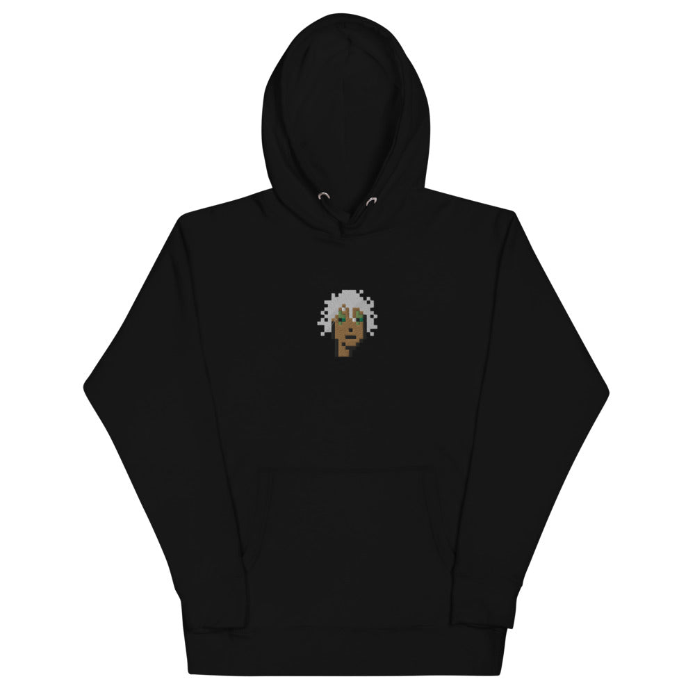 Crypto Punks NFT #9998 Premium Embroidered Hoodie Sweatshirt