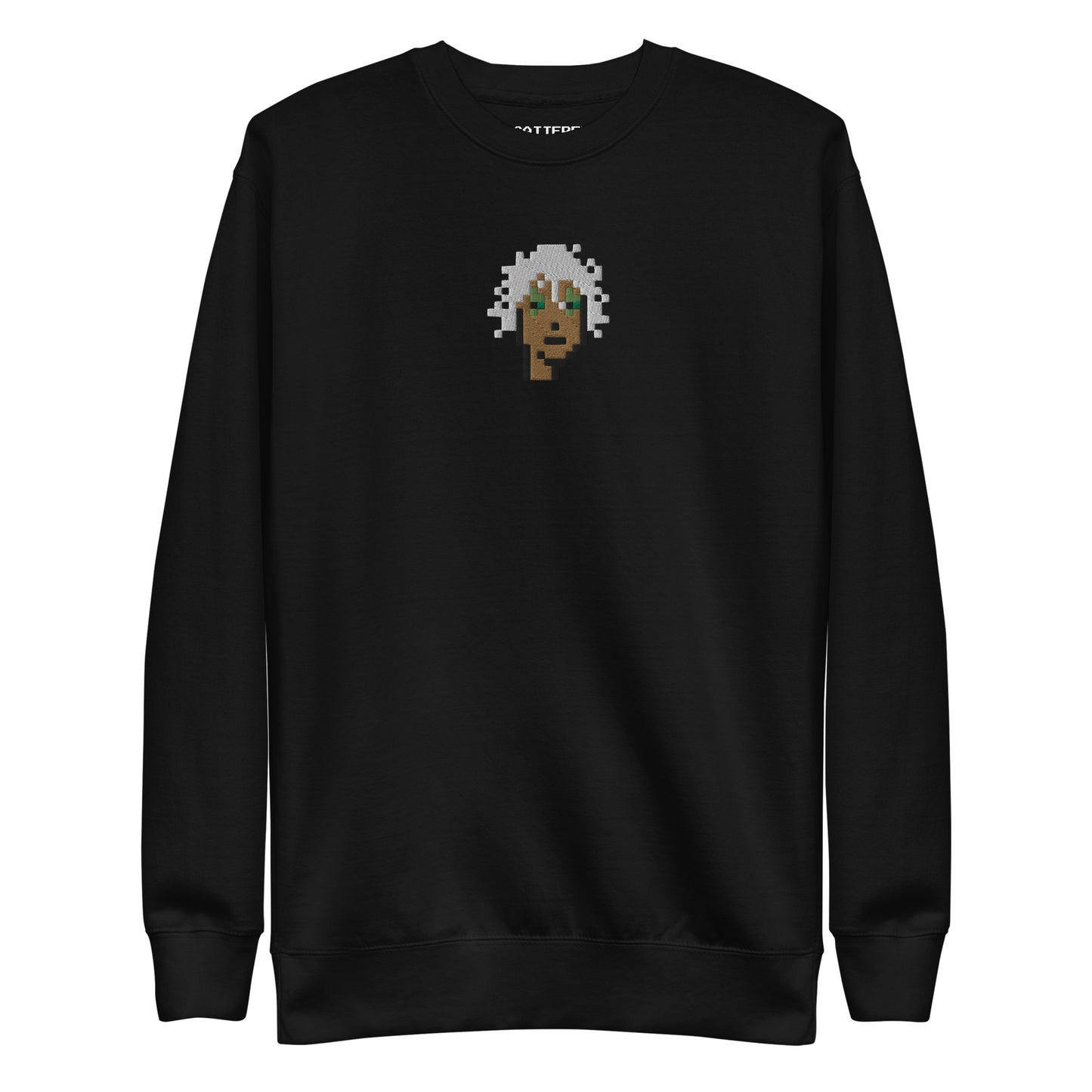Crypto Punks NFT #9998 Premium Embroidered Crewneck Sweatshirt