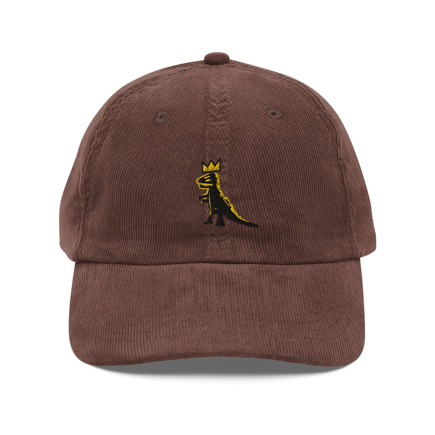 Jean-Michel Basquiat Dinosaur Vintage Corduroy Dad Hat